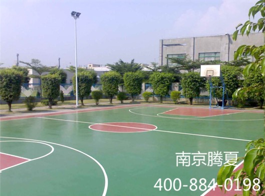 丙稀酸蓝球场